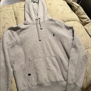 Polo Ralph Lauren grey hoodie size large